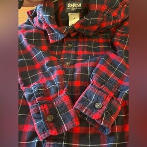 EUC Flannel Shirt -Kids size 4